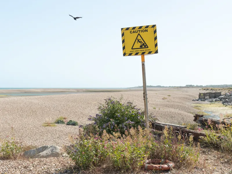 Pebble beach, Aldwick Bay. 2024.